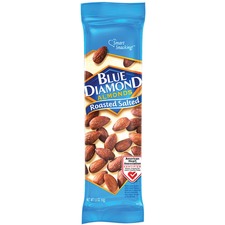 BlueDiamond Roasted Salted Almonds Roasted & Salted - 1.50 oz - 12 / Box