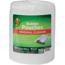 Duck Bubble Pouch Mailers 7.50" Width - Self-sealing, Moisture Proof, Easy to Use - Clear - 20 / Pack