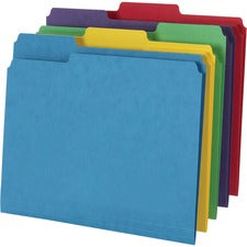 Pendaflex 1/3 Tab Cut Letter Classification Folder 8 1/2" x 11" - 14 pt. - Assorted - 50 / Box