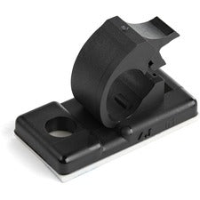 StarTech.com Small Cable Clamps (CBMCC1) Cable Clamp - Black - 0.50" Length - Nylon 66 - 100 / Pack - TAA Compliant