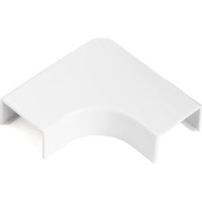 StarTech.com 20 Pack Cable Raceway L Connector for CBMWWD1911 Cable Raceway Lateral Elbow Connector - White - 1.80" Length - Acrylonitrile Butadiene Styrene (ABS) - 20 / Pack - TAA Compliant
