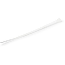 StarTech.com 1000 Pack 4" Cable Ties - White Small Nylon/Plastic Zip Tie Cable Tie - White - 3.90" Length - Nylon 66 - 1000 / Pack - TAA Compliant