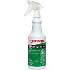 Betco GE Fight Bac RTU Disinfectant Ready-To-Use - 32 fl oz (1 quart) - Fresh Scent - Rinse-free, Non-irritating, Chemical-free - Clear - 1 Each