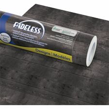 Fadeless Designs Paper Roll Art Project, Craft Project, Classroom, Display, Table Skirting, Decoration, Bulletin Board - 48" Width x 50" Length - Black - 1 Roll