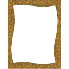 Geographics Galaxy Gold Frame Poster Board Fun and Learning, Project, Sign, Display, Art - 28" Height x 22" Width - Yellow - 15 / Carton