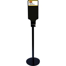 Rubbermaid Commercial AutoFoam Dispenser Stand 59.25" Height - Freestanding - Metal - Black