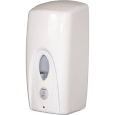 Impact Hands Free Soap Dispenser Automatic - Support 6 x AA Battery - Key Lock - White - 1 Each