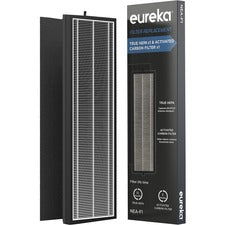 Eureka Air 3-in-1 Air Purifier Replacement Filter HEPA - For Air Purifier - Remove Airborne Particles, Remove Dust, Remove Allergens, Remove Odor, Remove Gases - 100% Particle Removal Efficiency Particles - 6.1" Height x 1.6" Width - Carbon - 1