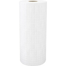 Cascades PRO Tuff-Job Scrim Reinforced Wipers 4 Ply - 9.75" Width x 275 ft Length - White - Fiber, Paper, Polyester - 6 / Carton