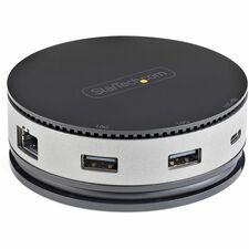 StarTech.com USB C Multiport Adapter for Tablet PC, Notebook - 75 W - USB Type C - 3 x USB Ports - USB Type-C - Network (RJ-45) - HDMI - VGA - DisplayPort - Thunderbolt - Wired - Windows 11, Windows 10, Windows 8.1, Mac OS X 10.12 Sierra, Mac OS X 10.13 H