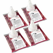 Health Guard Foaming Luxury Hand Soap Tropical Scent - 1.06 quart - Soil Remover - Hand, Restroom, Office, Hospital, College, University, Casino, Daycare, Stadium, Hotel, School - Rose - 4 / Carton