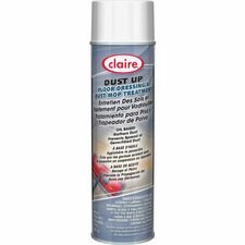 Claire Dust Up Dust Mop Treatment - 20 oz Ready-To-Use - 20 fl oz (0.6 quart) - Pleasant Lemon Scent - Pale Yellow - 1 Each