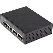 StarTech.com Ethernet Switch 8 Ports - Gigabit Ethernet - 10/100/1000Base-T - 2 Layer Supported - 206 W Power Consumption - 200 W PoE Budget - Twisted Pair - PoE Ports - DIN Rail Mountable, Wall Mountable - 2 Year Limited Warranty