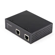 StarTech.com POEEXT1G60W PoE Extender 1 x Ethernet Input Port(s) - 1 x PoE+ Output Port(s) - 60 W - Black