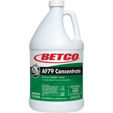 Betco AF79 Concentrate Disinfectant Concentrate - 128 fl oz (4 quart) - Ocean Breeze Scent - Deodorize, Disinfectant, Non-abrasive - Green - 1 Each