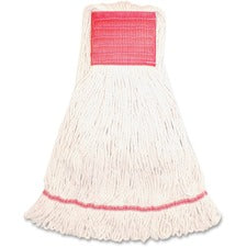 Genuine Joe Synthetic Blend Large Mophead Large - Rayon, Cotton, Synthetic Fiber - 1 Each