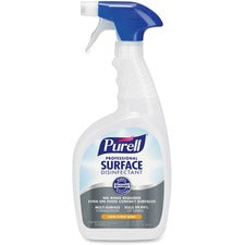 PURELL® Professional Surface Disinfectant Ready-To-Use - 32 fl oz (1 quart) - Fresh Citrus Scent - Disinfectant, Rinse-free - Clear - 6 / Carton