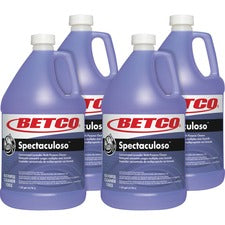 Betco Spectaculoso Multi-Purpose Cleaner Concentrate - 128 fl oz (4 quart) - Deodorize, Phosphate-free, Rinse-free, Butyl-free - Purple - 4 / Carton