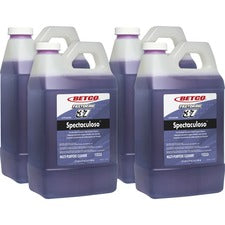 Betco Spectaculoso FastDraw 37 MP Cleaner Concentrate - 67.6 fl oz (2.1 quart) - Lavender Scent - Deodorize, Phosphate-free, Rinse-free, Spill Proof, Chemical Resistant, Butyl-free - Purple - 4 / Carton