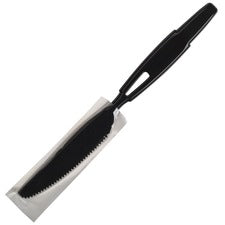 GP Pro Dixie Ultra Smartstock Series-W Heavyweight Fork Refill Knife - 1 x Knife - Disposable - Black - 40/Pack - 24 / Carton