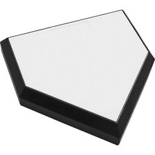Champion Sports Pro Bury All Homeplate Black, White - Rubber
