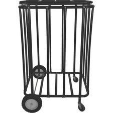 Champion Sports Compact Ball Locker Steel - 28" Length x 22" Width x 43" Height - Black - 1 Each