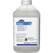 PERdiem General Purpose Cleaner with Hydrogen Peroxide Concentrate - 84.5 fl oz (2.6 quart) - Heavy Duty, Dilutable, Phosphorous-free, Odorless, Color-free - Clear Bottle - 1 Each