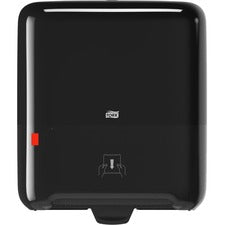 TORK Tork Matic Hand Towel Roll Dispenser Black H1 Roll Dispenser - 15" Height x 13.2" Width x 8.1" Depth - Plastic - Black - Hygienic - 1 / Carton
