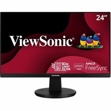 ViewSonic Value VA2447-MH 24" Class Full HD LED Monitor - 16:9 - Black 23.8" Viewable - Multi-domain Vertical Alignment (MVA) - LED Backlight - 1920 x 1080 - 16.7 Million Colors - Adaptive Sync - 250 Nit - 5 ms - 100 Hz Refresh Rate - Speakers - HDMI - VG