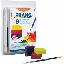 Prang Tempera Cakes Paint Kit 9 Color(s) - Multicolor - 9 / Set