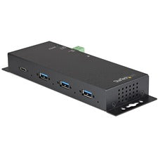 StarTech.com USB Hub USB 3.2 Gen 2 (3.1 Gen 2) Type-C - Wall/Surface-mountable - 4 USB Port(s) - UASP Support - PC, ChromeOS, Mac, Linux, Android, iPadOS