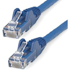 StarTech.com 10ft LSZH CAT6 Ethernet Cable - Blue Snagless Patch Cord 10 ft Category 6 Network Cable for Network Device, Server, Router, VoIP Device, PoE-enabled Device, Notebook, Security Camera, NAS, Workstation, Network Card, IPTV - First End: 1 x RJ-4