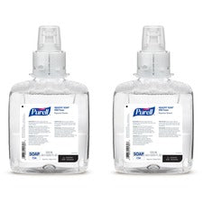 PURELL® CS6 Refill Healthy Soap Mild Foam Fresh Fruit Scent - 1.27 quart - Dirt Remover, Kill Germs - Hand, Skin - Moisturizing - Fragrance-free, Dye-free, Bio-based - 2 / Carton