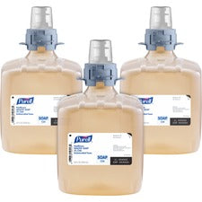 PURELL® CS4 Healthcare Foam Handwash 2% CHG Antimicrobial Foam Refill 1.32 quart - Kill Germs, Bacteria Remover - Hand, Hospital, Healthcare, Skin - Moisturizing - Non-irritating, Dye-free, Fragrance-free, Rich Lather - 3 / Carton