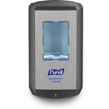 PURELL® CS6 Soap Dispenser Automatic - 1.27 quart Capacity - Support 4 x C Battery - Site Window, Wall Mountable, Durable - Gray - 1 / Carton