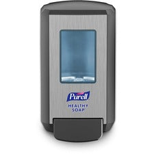 PURELL® CS4 Soap Dispenser Manual - 1.32 quart Capacity - Site Window, Wall Mountable, Durable - Gray - 1 / Carton