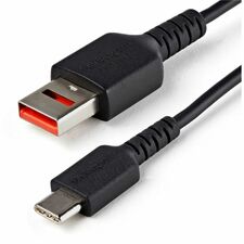 StarTech.com USB/USB-C Data Transfer Cable 3.28 ft USB/USB-C Data Transfer Cable for Smartphone, Tablet, Mobile Device, Notebook, Desktop Computer, Headphone, Camera, Wall Charger - First End: 1 x USB 2.0 Type A - Male - Second End: 1 x USB 2.0 Type C - M