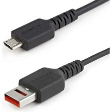 StarTech.com Micro-USB/USB Data Transfer Cable 3.28 ft Micro-USB/USB Data Transfer Cable for Smartphone, Tablet, Mobile Device, Notebook, Desktop Computer, Headphone, Camera, Wall Charger - First End: 1 x USB 2.0 Type A - Male - Second End: 1 x 5-pin Micr