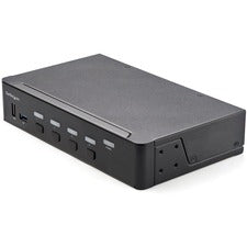 StarTech.com KVM Switch 4 Computer(s) - 1 Local User(s) - 3840 x 2160 - 10 x USB - 5 x HDMI - Desktop - TAA Compliant