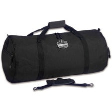 Ergodyne Arsenal 5020 Carrying Case (Duffel) Travel Essential - Black Wear Resistant, Tear Resistant, Water Resistant, Stain Resistant - 600D Polyester Body - Shoulder Strap, Handle - 13" Height x 13" Width x 28.5" Depth - Medium Size - 1 Each