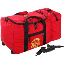 Ergodyne Arsenal 5005W Carrying Case Gear - Red 1000D Nylon Body - Handle, Shoulder Strap - 14" Height x 14" Width x 31" Depth - Large Size - 1 Each