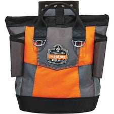 Ergodyne Arsenal 5527 Carrying Case (Pouch) Tools, Cell Phone - Orange Abrasion Resistant - 1680D Ballistic Polyester Body - Fabric Interior Material - D-ring, Handle - 11.5" Height x 6" Width x 10" Depth - 1 Each
