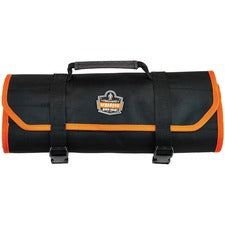Ergodyne Arsenal 5871 Carrying Case (Roll Up) Tools - Black Water Resistant - Elastic, 1680D Ballistic Polyester Body - Handle - 14" Height x 27" Width - 1 Each