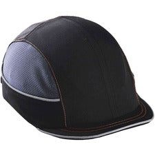 Ergodyne 8950 Bump Cap Hat Recommended for: Industrial, Mechanic, Factory, Home, Baggage Handling - Bump, Scrape, Head Protection - Black - Comfortable, Impact Resistant, Machine Washable, Removable - 1 Each