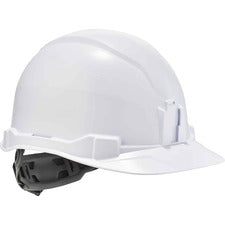 Ergodyne 8970 Class E Cap-Style Hard Hat Recommended for: Construction, Utility, Oil & Gas, Construction, Forestry, Mining, General Purpose - Moisture, Odor, Sun, Rain, Eye, Overhead Falling Objects, Head Protection - White - Comfortable, Heavy Duty, Ligh