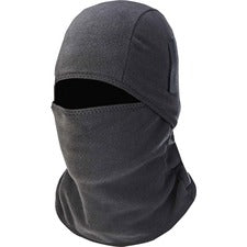 Ergodyne N-Ferno 6826 Balaclava Face Mask - 2-Piece, Fleece Neoprene, Fleece - Black