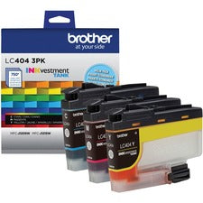 Brother INKvestment LC4043PK Original Standard Yield Inkjet Ink Cartridge - Cyan, Magenta, Yellow - 1 Each 750 Pages (Per Cartridge)