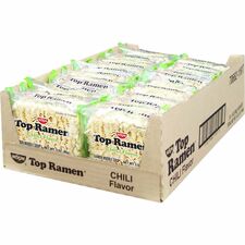 NISSIN FOODS Top Ramen Chili Flavor 3 oz - Chili - 24 / Carton
