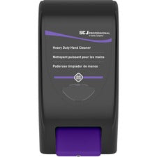 SC Johnson Hand Soap 2000 Manual Dispenser Manual - 1.06 gal Capacity - Durable, Antimicrobial, Locking Mechanism - Black - 1 Each