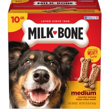 Milk-Bone Original Dog Treats For Dog - Bone - Meat Flavor - 10 lb